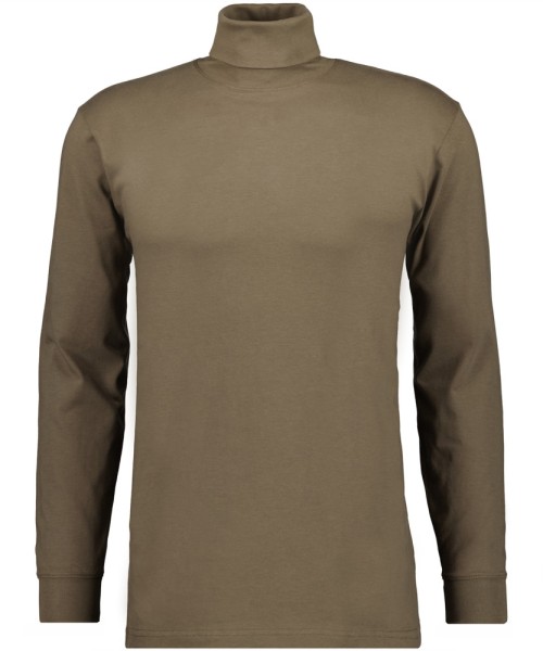 RAGMAN Unterzieh Rollkragen Pullover in -Extra Lang, Mokka