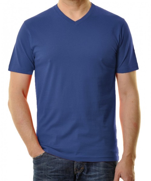 T-Shirt Extra Lang Herren von Ragman, Tall Size in Nachtblau