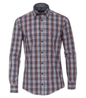 Freizeithemd, Extra langer Arm 72 cm, Casa Moda Casual Fit, kariert