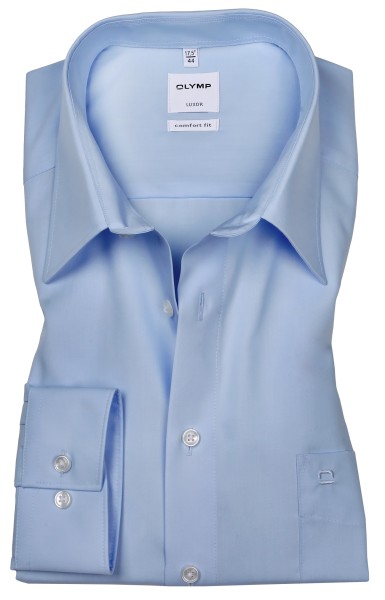 OLYMP Extra langer Arm 69 cm, Hemden Luxor comfort fit, Hellblau