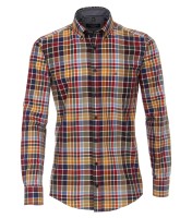 Freizeithemd, Extra langer Arm 72 cm, Casa Moda Casual Fit, Kariert