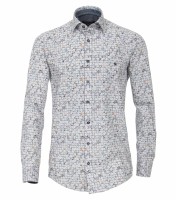 Freizeithemd, Extra langer Arm 72 cm, Casa Moda Casual Fit, Gemustert