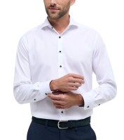 Hemden Extra langer Arm 72 cm, Eterna modern fit, modisch Weiss