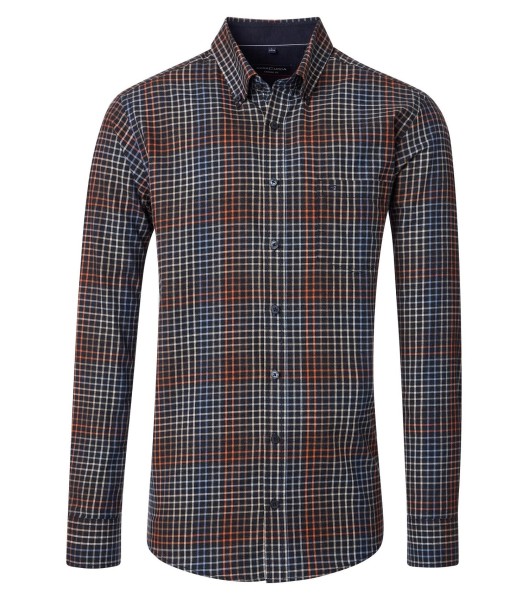 Freizeithemd, Extra langer Arm 72 cm, Casa Moda Casual Fit, Kariert