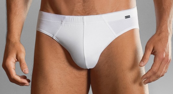 JOCKEY "modern Stretsch" Brief Weiß1er Pack