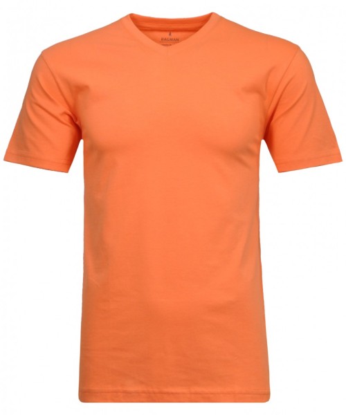 T-Shirt Extra Lang Herren von Ragman, Tall Size in Aprikose