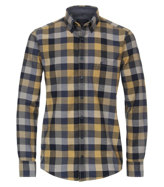 Freizeithemd, Extra langer Arm 72 cm, Casa Moda Casual Fit, Kariert