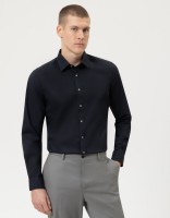 OLYMP Extra langer Arm 69 cm, Hemden Level Five body fit, Schwarz 40