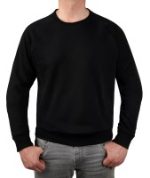Sweatshirt in extra lang von KITARO -in schwarz