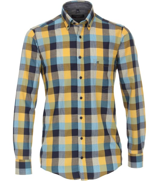 Freizeithemd, Extra langer Arm 72 cm, Casa Moda Casual Fit, Kariert