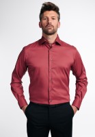 Hemden Extra langer Arm 72 cm, E T E R N A Slim Fit, Rot
