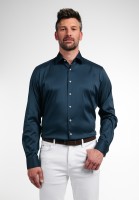 Hemden Extra langer Arm 72 cm, Eterna Modern Fit PERFORMANCE SHIRT in Marine