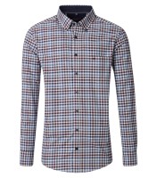 Freizeithemd, Extra langer Arm 72 cm, Casa Moda Casual Fit, Kariert