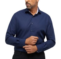 Hemden Extra langer Arm 72 cm, Eterna modern fit, Blau