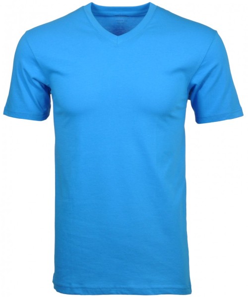 T-Shirt Extra Lang Herren von Ragman, Tall Size in Blau