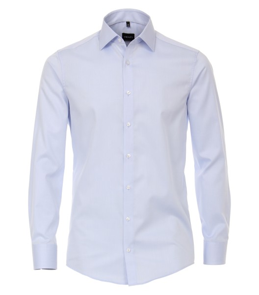 Hemd VENTI Modern Fit, Extra langer Arm 72 cm, Hellblau