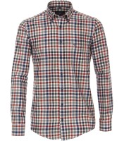FLANELL-Freizeithemd, Extra langer Arm 72 cm, Casa Moda Casual Fit, Kariert