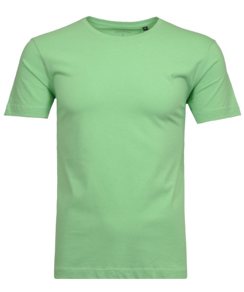 T-Shirt Extra Lang Herren von Ragman, Rundhals in Grün