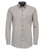 Freizeithemd, Extra langer Arm 72 cm, Casa Moda Casual Fit, Gemustert