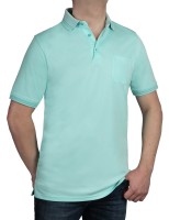Herren Poloshirt KITARO Türkis - Extra Lang