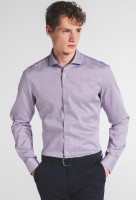 Extra langer Arm 72 cm, Hemd Eterna Slim Fit, Gemustert