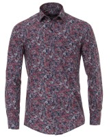 Freizeithemd, Extra langer Arm 72 cm, Casa Moda Casual Fit, Gemustert