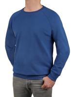 Sweatshirt in extra lang von KITARO -in blau