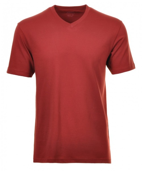 T-Shirt Extra Lang Herren von Ragman, Tall Size in Weinrot