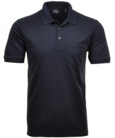 Poloshirt Ragman in Extra Langer Rumpf, Marine