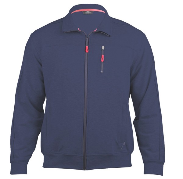 Herren Sport- und Freizeitjacke in Extra lang, Blau