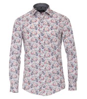Freizeithemd, Extra langer Arm 72 cm, Casa Moda Casual Fit, Gemustert