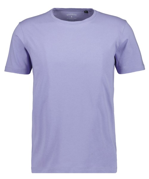 T-Shirt Extra Lang Herren von Ragman, Rundhals in Violet