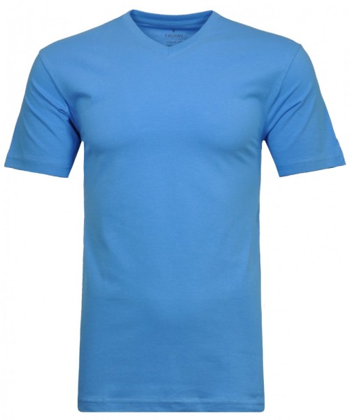 T-Shirt Extra Lang Herren von Ragman, Tall Size in Hellblau