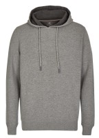 Extra Lang, Sweatshirt mit Kaputze in Grau von Kitaro