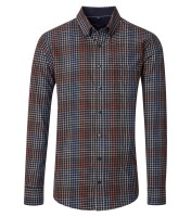 Freizeithemd, Extra langer Arm 72 cm, Casa Moda Casual Fit, Kariert