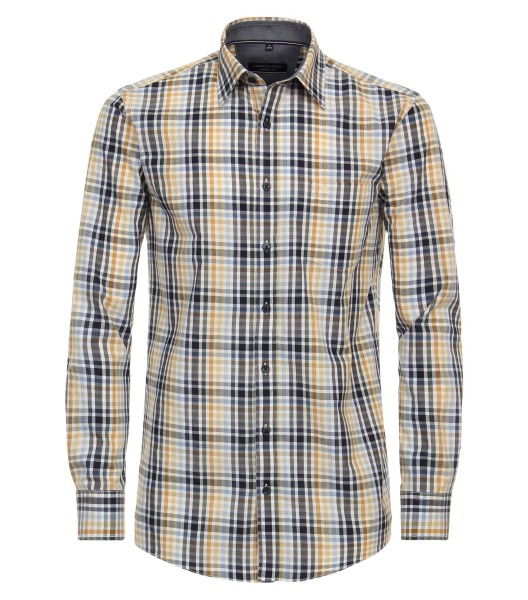 Freizeithemd, Extra langer Arm 72 cm, Casa Moda Casual Fit, Kariert