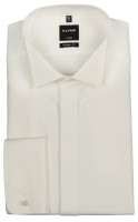 OLYMP Extra Langer Arm 70 cm, Hemden Luxor modern fit, Kläppchenkragen, Beige 39