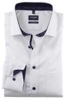 OLYMP Extra langer Arm 72 cm, Hemd Luxor modern fit, Weiss