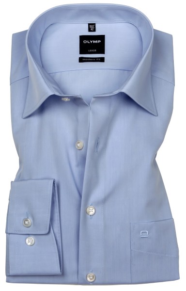 OLYMP Extra langer Arm 72 cm, Hemden Luxor modern fit, Hellblau
