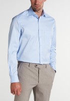 Hemden Extra langer Arm 68 cm, E T E R N A Comfort Fit, Hellblau-BLICKDICHT
