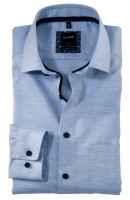 OLYMP Hemden Extra langer Arm 69 cm, Luxor modern fit, Hellblau