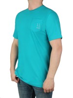 T-Shirt KITARO Rundhals Mint - Extra Lang