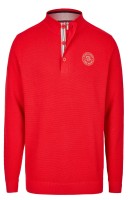 Extra Lang, Pullover in Rot von Kitaro