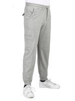 Jogginghose in extra lang von Kitaro in Hellgrau
