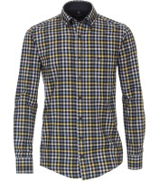 FLANELL-Freizeithemd, Extra langer Arm 72 cm, Casa Moda Casual Fit, Kariert