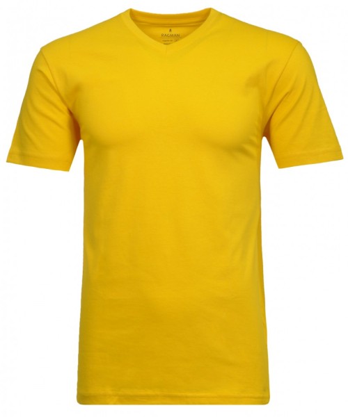 T-Shirt Extra Lang Herren von Ragman, Tall Size in Gelb