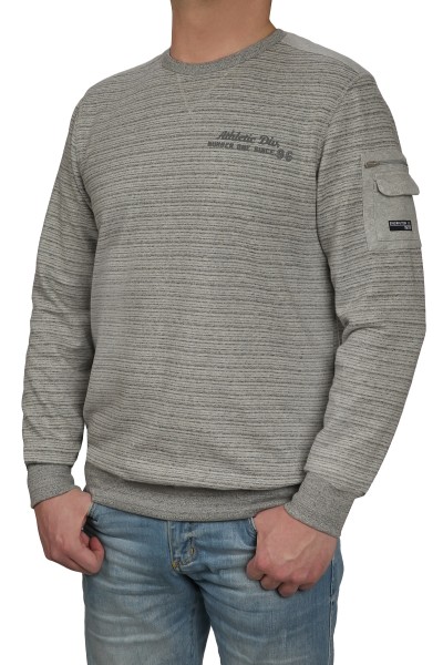 Sweatshirt KITARO Grau- EXTRALANG