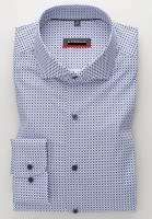 Hemden Extra langer Arm 72 cm, Eterna PERFORMANCE SHIRT in Gemustert