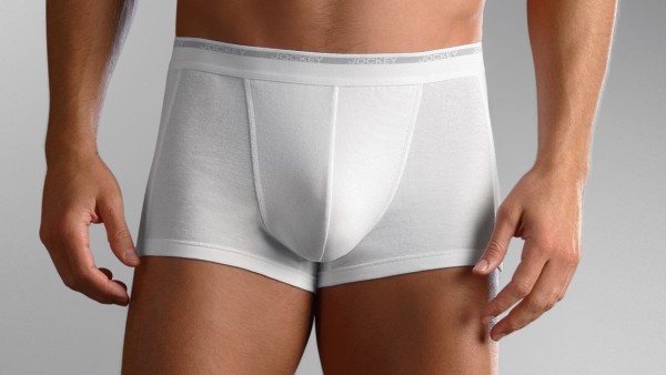 JOCKEY "modern classic" Short Trunk Weiß 2er Pack