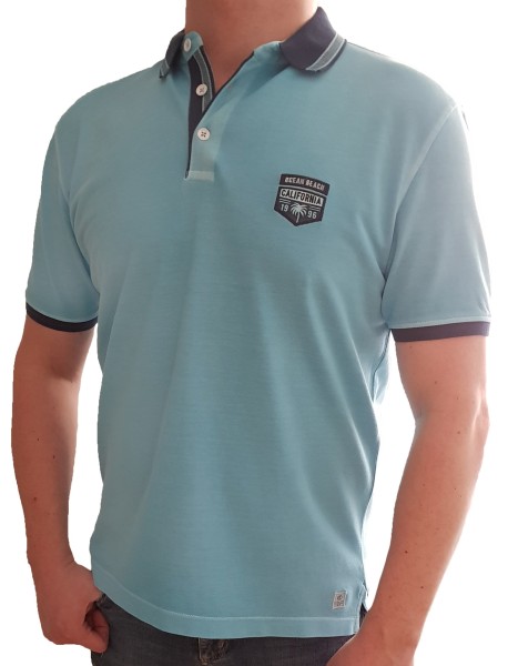 Poloshirt KITARO Türkis -in EXTRA LANG